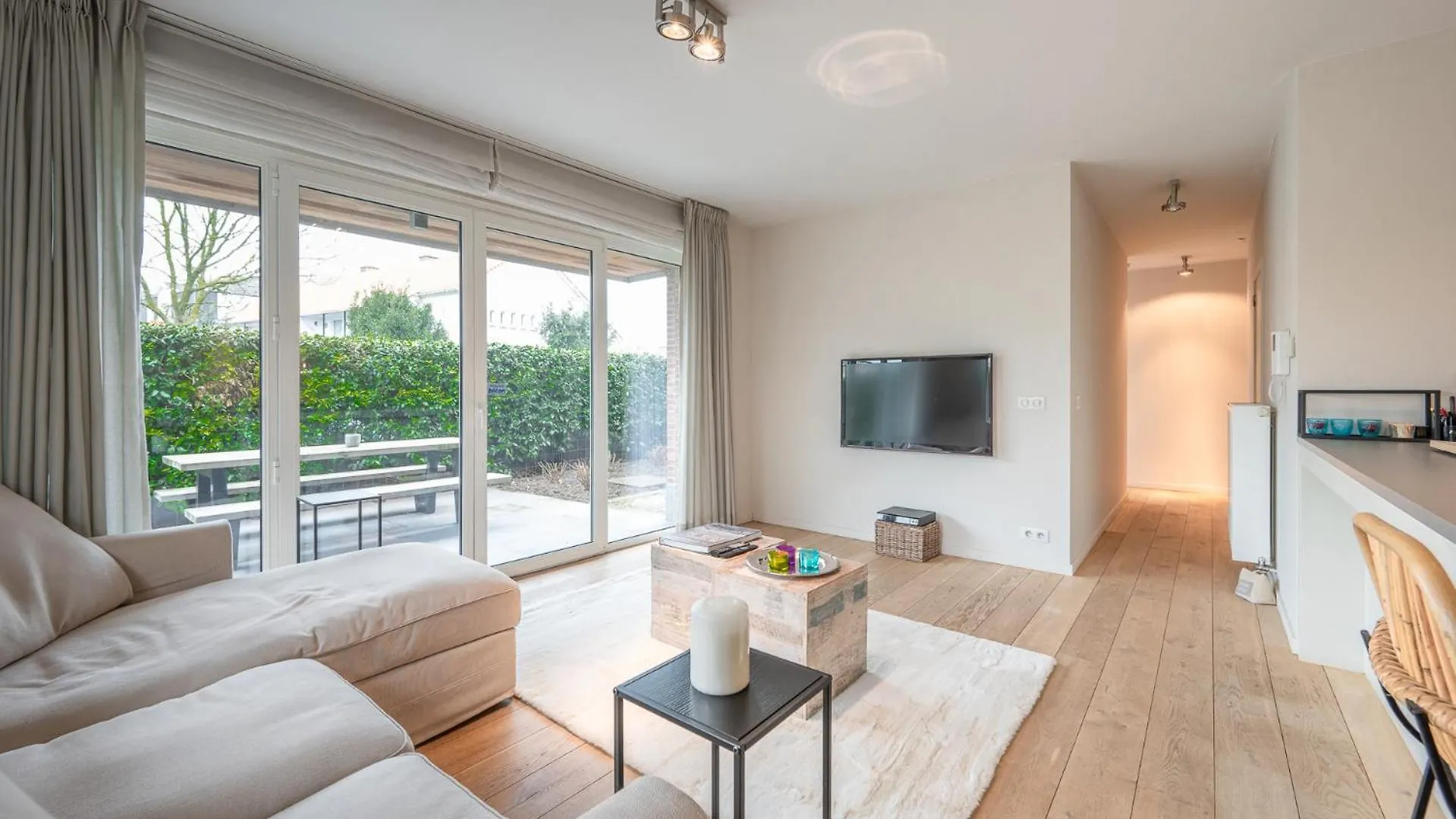 Daire Beautiful Beach-Appartment Between Knokke & Brugge